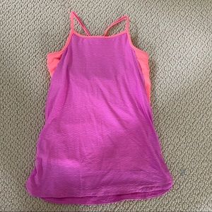 Pink ivivva tank top